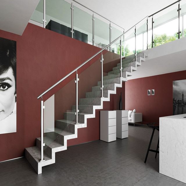 Contemporary-Standard-Glass-Railing-Height-For-Stair (1)