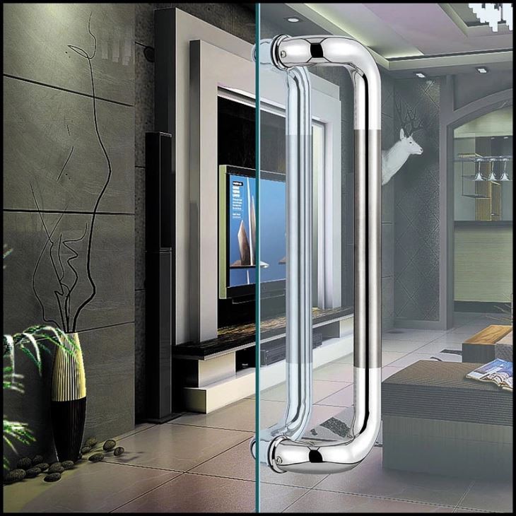 Frameless Glass Door Handles