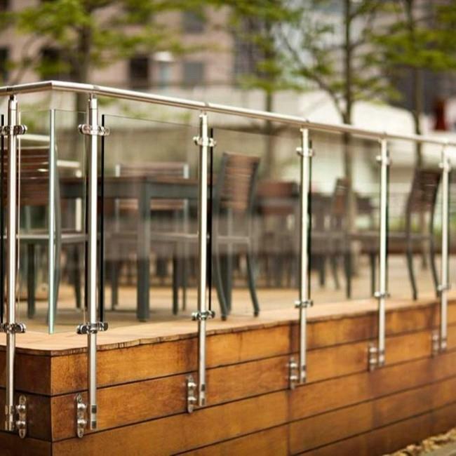 Home Depot Glass Railing